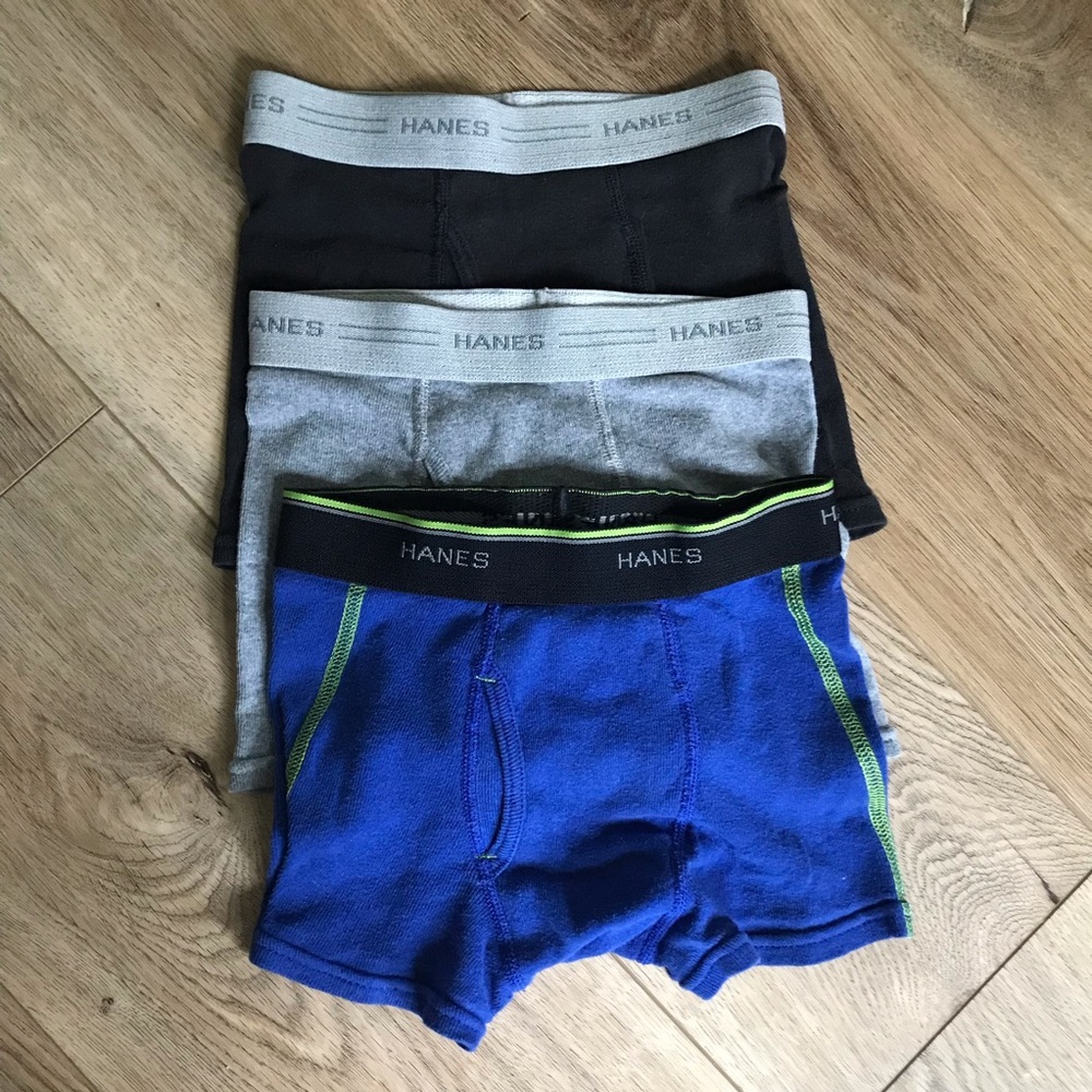 🌿 5/$25 🌿 Hanes Comfort Flex Boys Boxer Briefs sz S